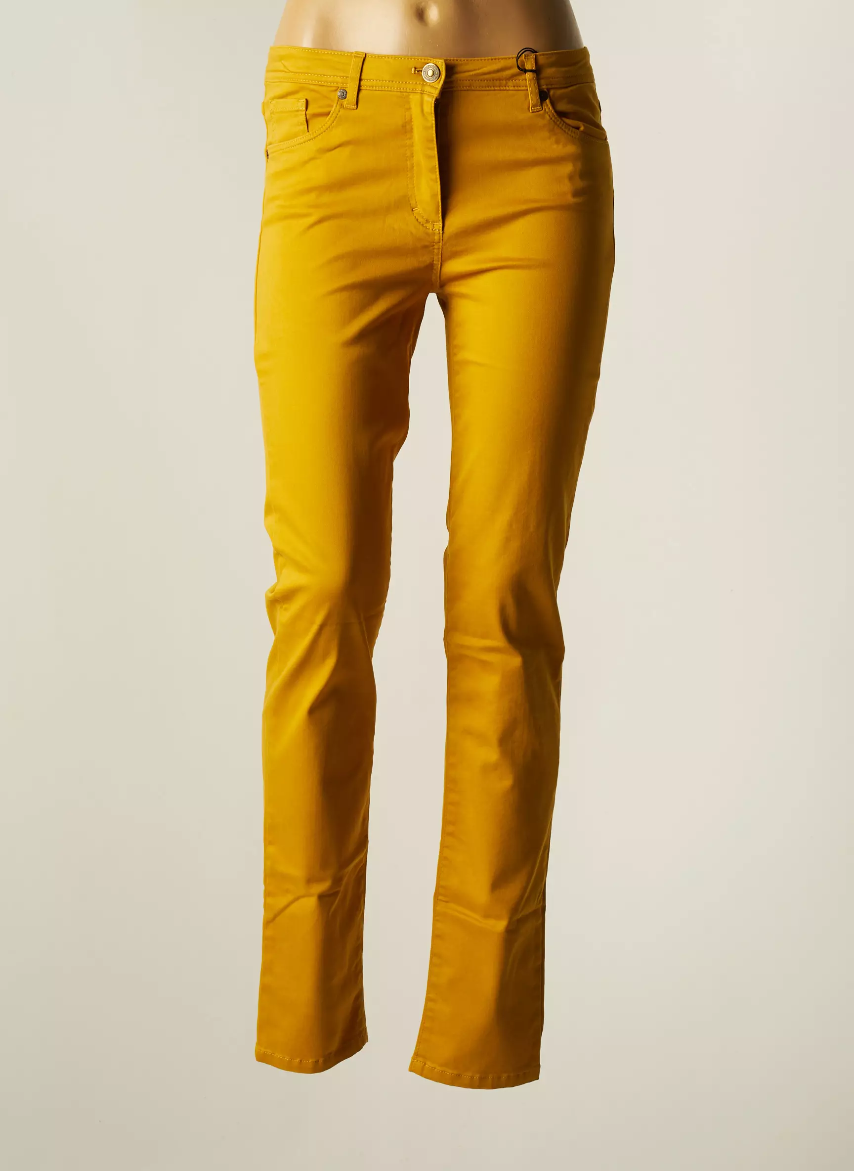 Betty Barclay Pantalons Slim Femme couleur jaune
