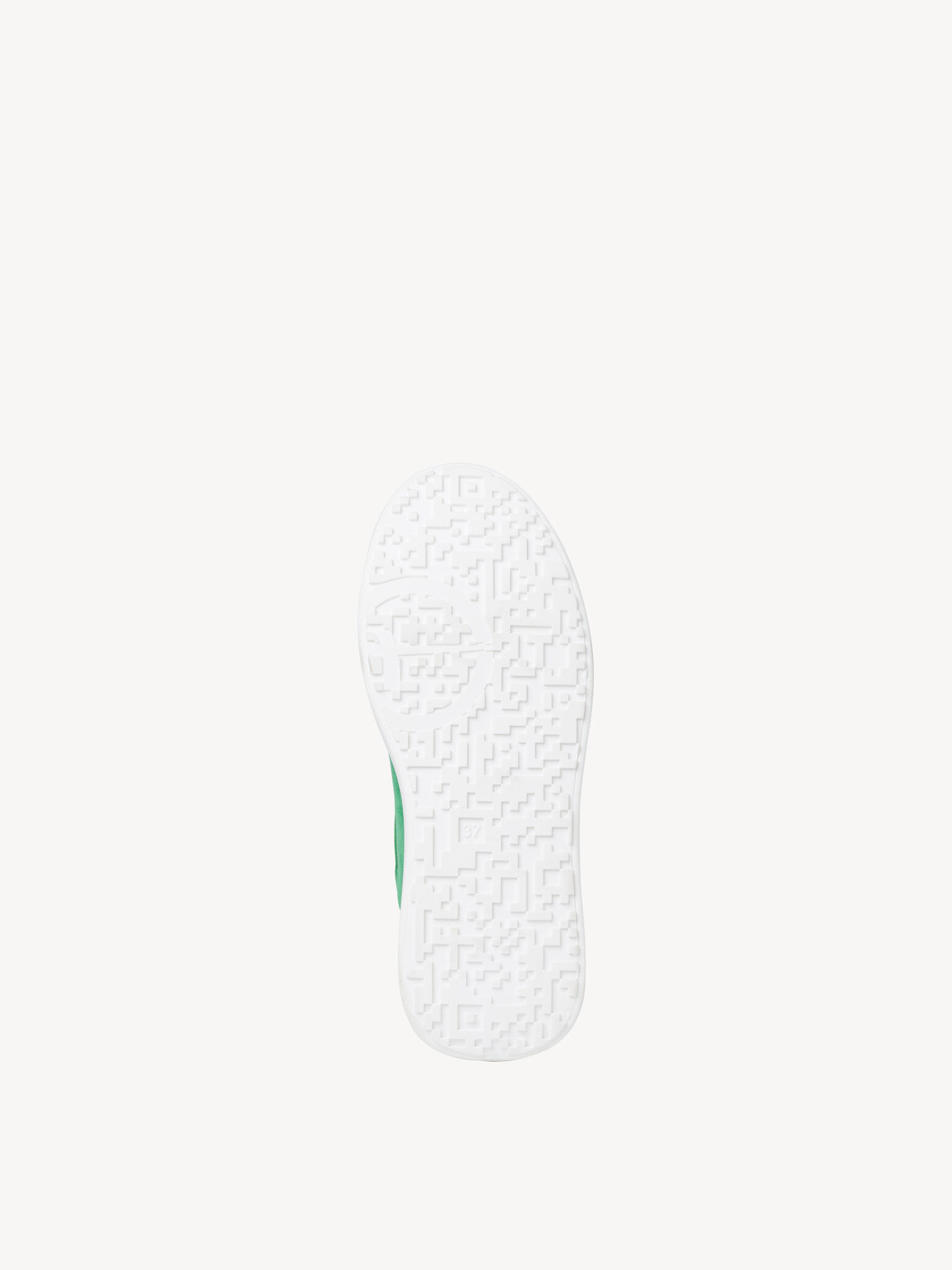 Basket en cuir - vert