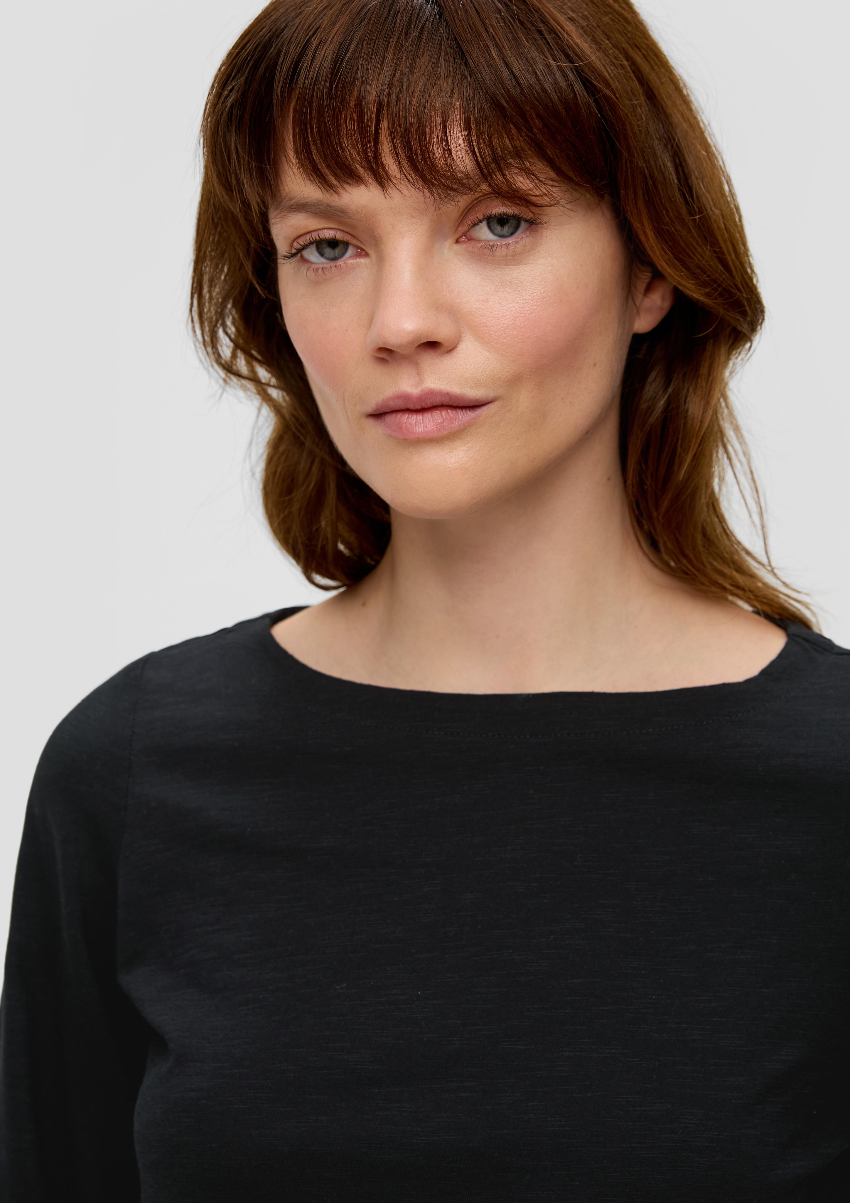 Baumwollshirt mit Puffärmeln  2145857-9999
