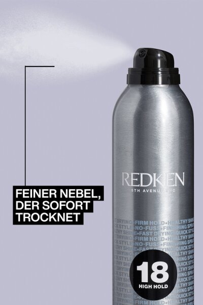 Redken Quick Dry Hairspray Instant Finishing Hairspray Haarspray