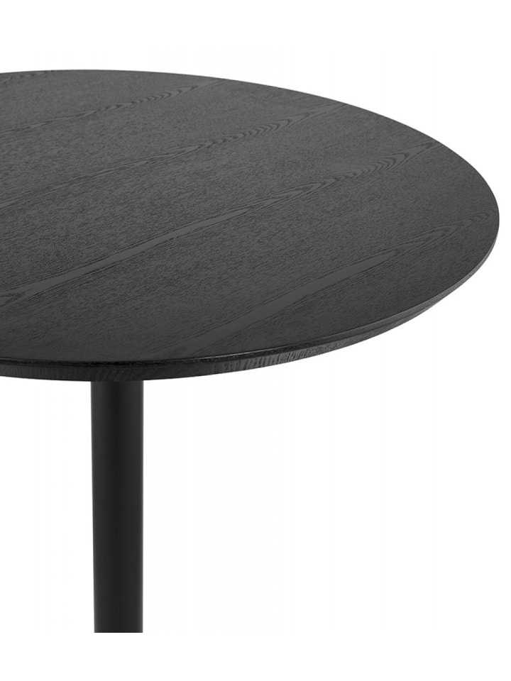 KADIMA DESIGN Esstisch Rund aus Holz und Metall | Moderner Stil in Schwarz günstig kaufen onesize