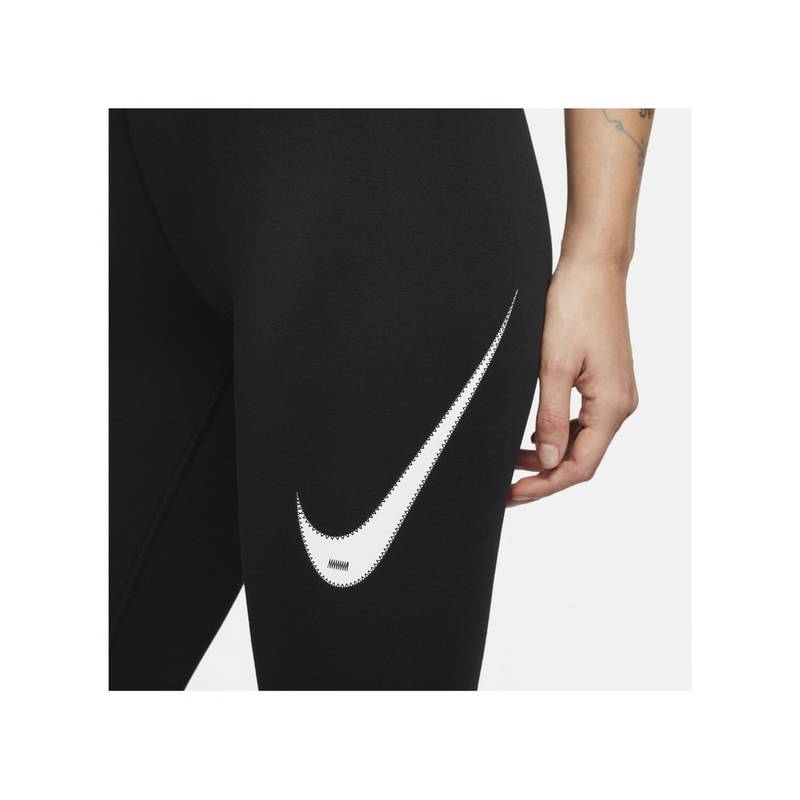 Nike Swoosh High-Rise Leggings Damen Sweathose Damen