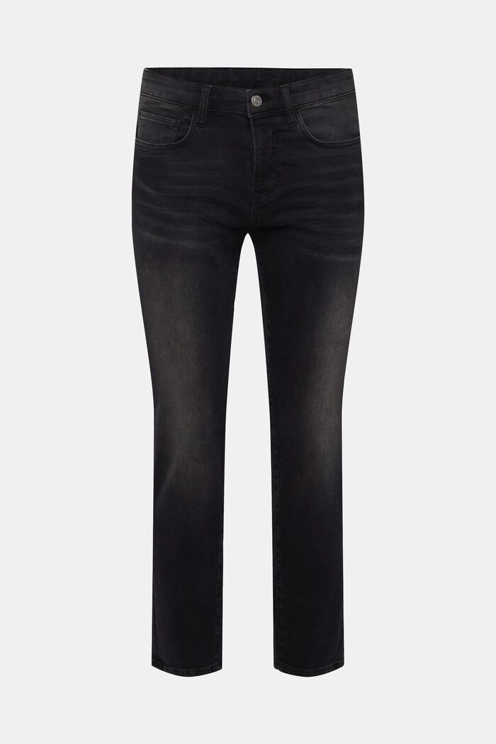 Schmale Stretch-Jeans mit mittlerer Bundhöhe