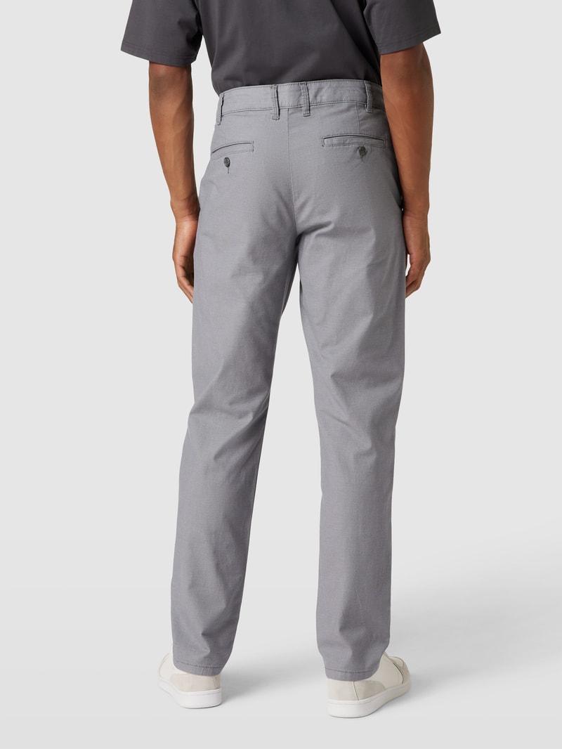 Hose mit Strukturmuster in blau