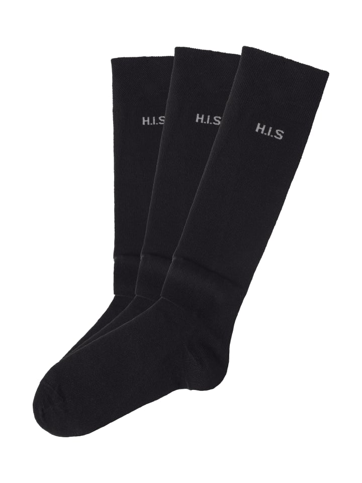 H.I.S Kniestrümpfe in schwarz günstig kaufen