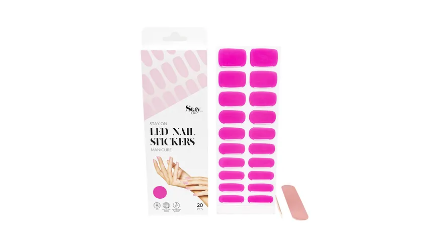Staylac Stay On LED Nagelsticker Manicure Stay Classic - Stay Classic
