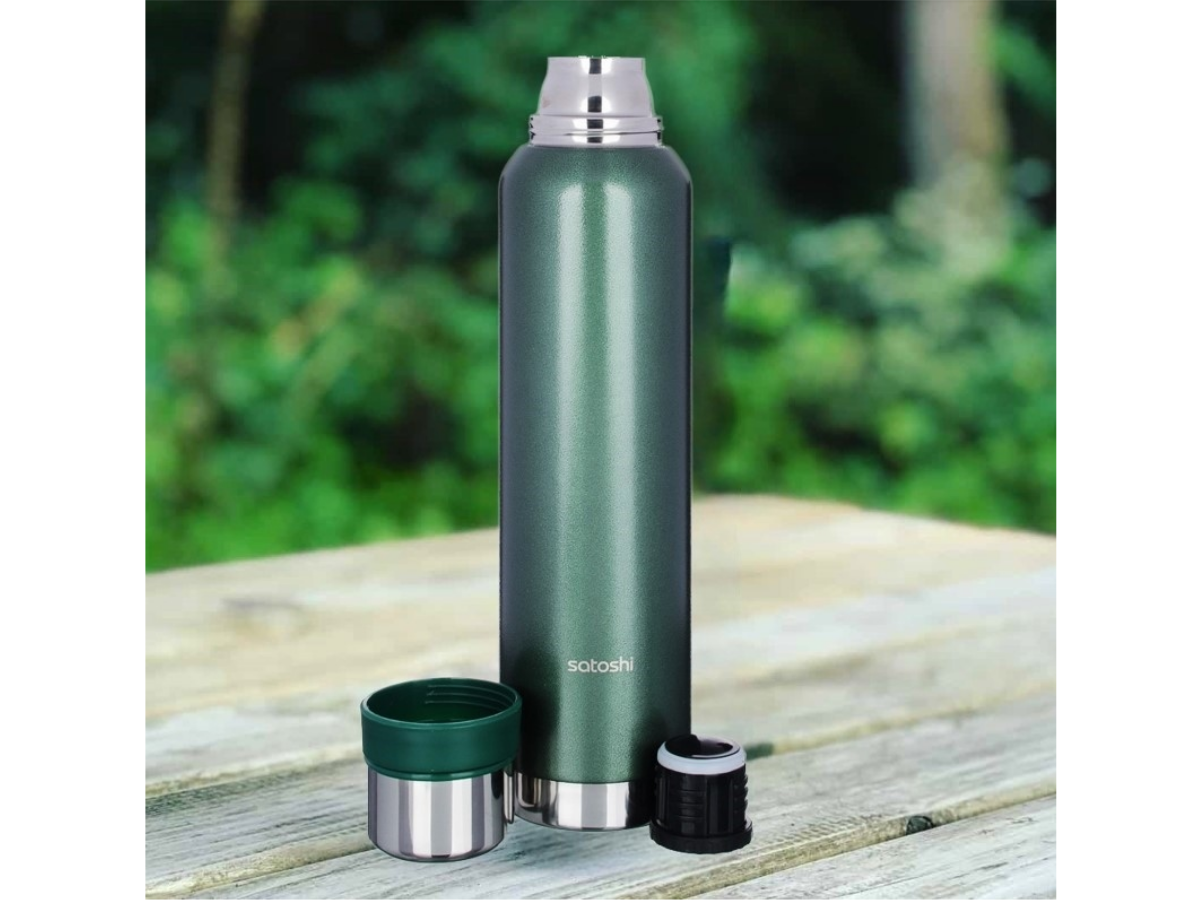 Satoshi Forest Green 1.6L Thermoskanne