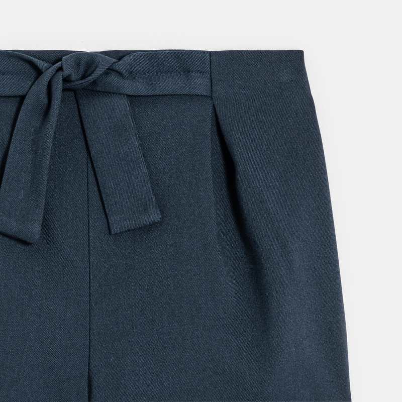 Short chic anthracite Fille