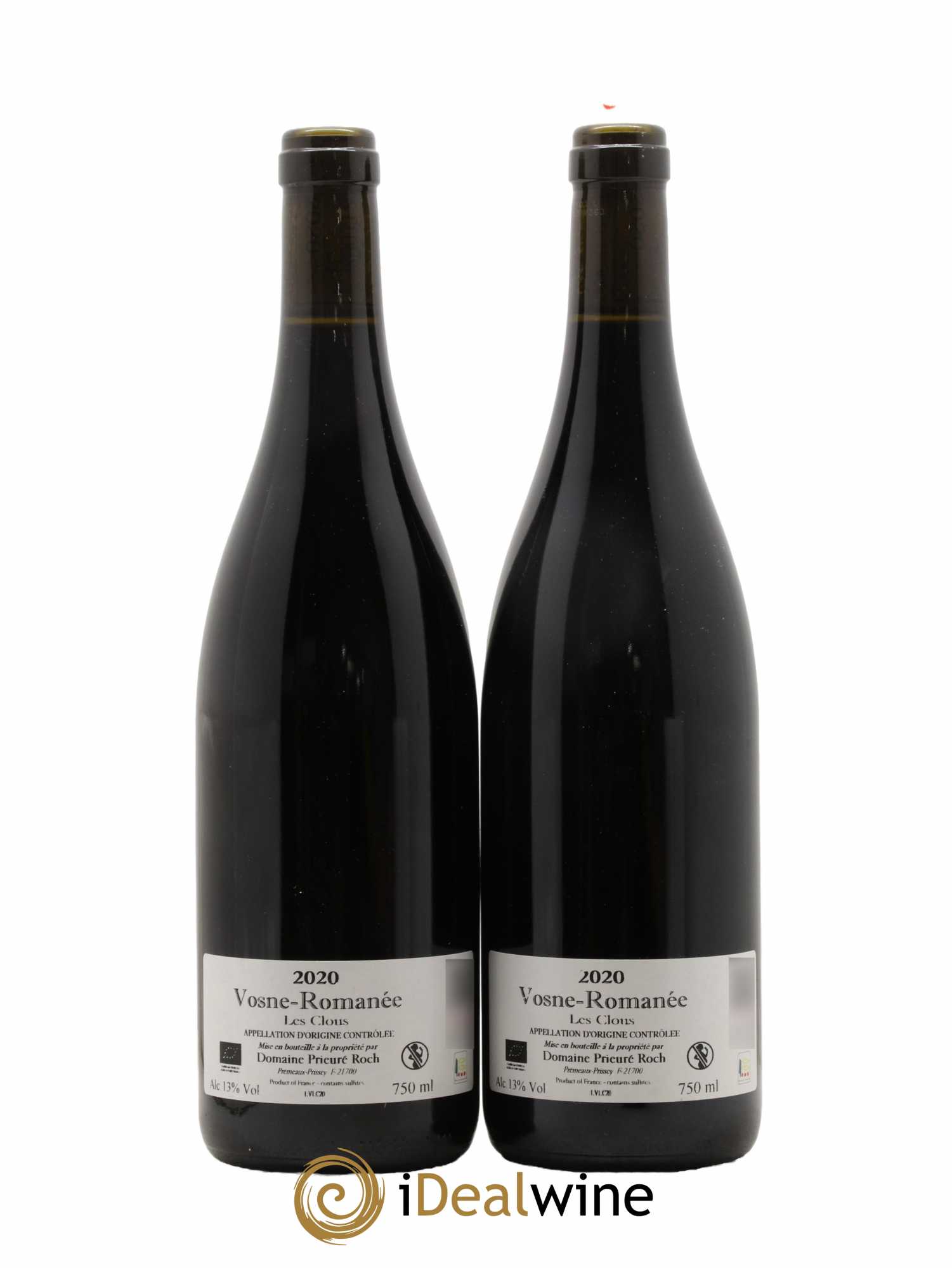 Vosne-Romanée Les Clous Prieuré Roch  2020 - Lot de 2 Bouteilles