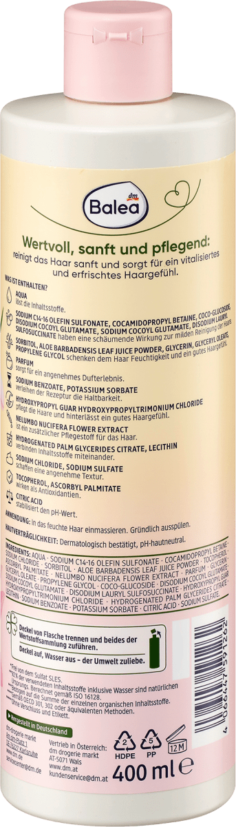 Shampoo Natural Beauty belebend, 400 ml