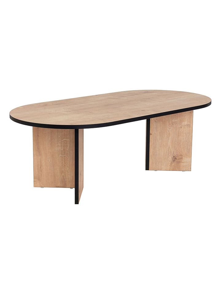 Scandinavia Concept Couchtisch ''Sable'' in Hellbraun/ Schwarz - (B)119 x (H)39,8 x (T)60 cm günstig kaufen onesize