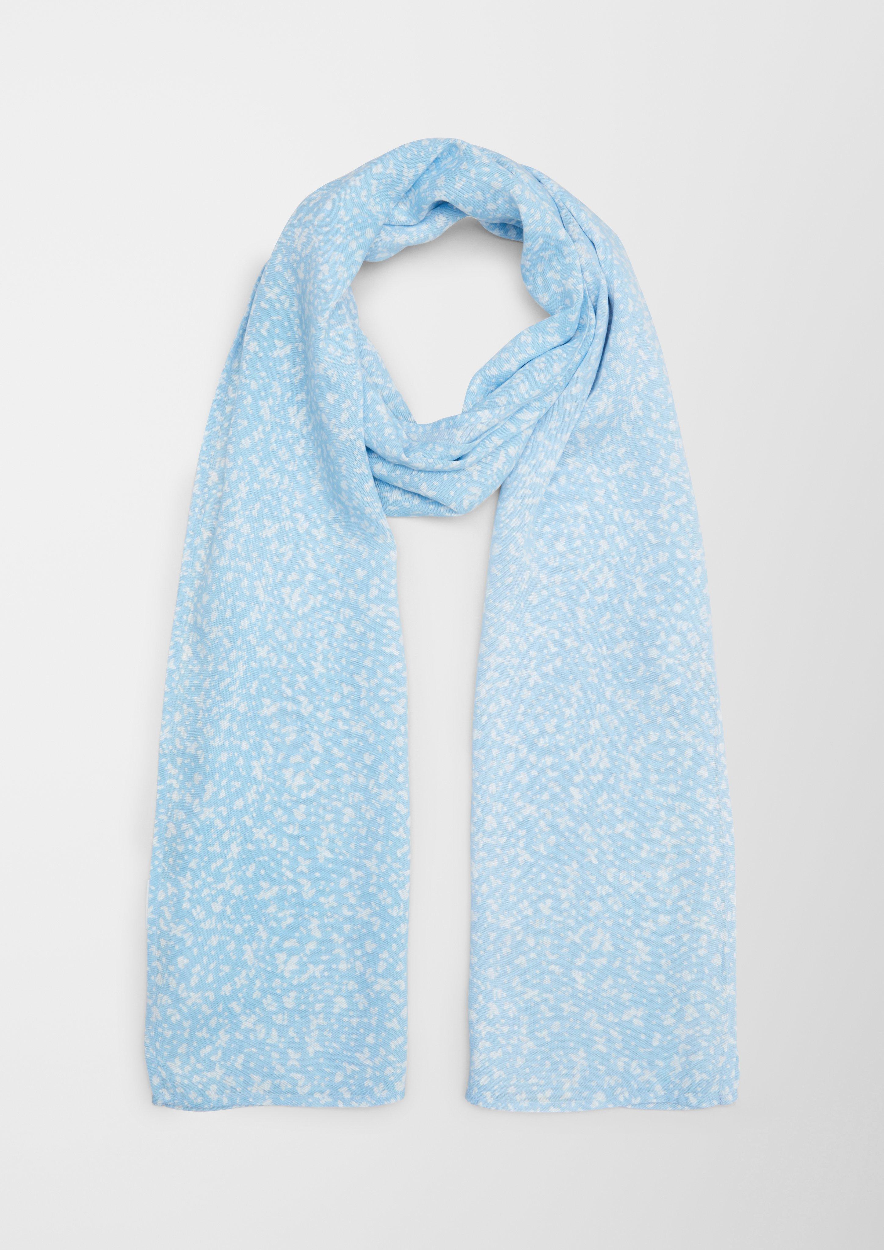 Viskoseschal mit floralem Muster  2130051-50B1