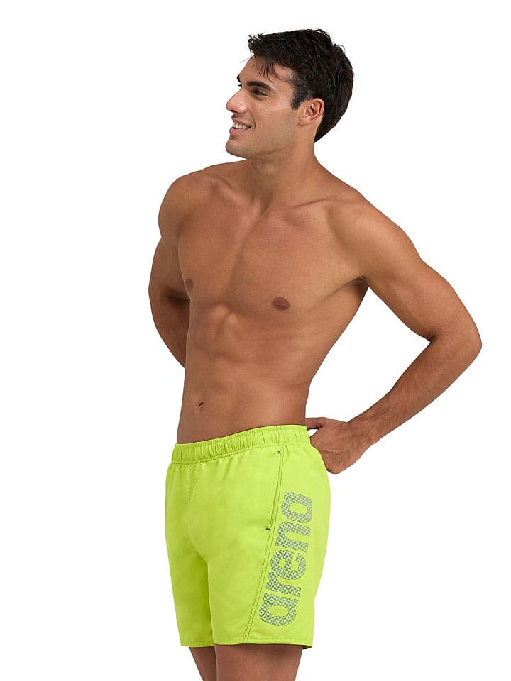 Arena Badeshorts in Neongrün günstig kaufen