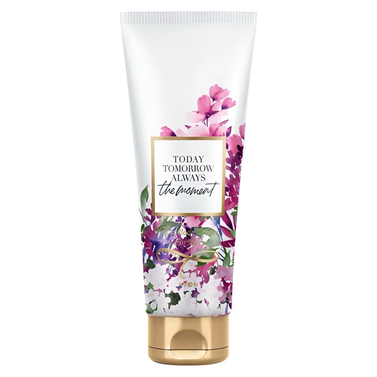 AVON Cosmetics Pflege-Geschenkset TTA THE MOMENT Eau de Parfum Spray 50 ml, Körpercreme 150 ml für Sie Körpercreme, Duftkomposition, Romantik, Neroli, Magnolien, Amber, Hautpflege, Today Tomorrow Always Serie, Luxusduf Set, 2-tlg., Hautpflege, Today