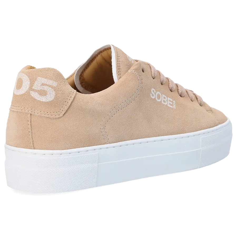 305 SOBE - Sneaker low MIAMI Veloursleder - beige