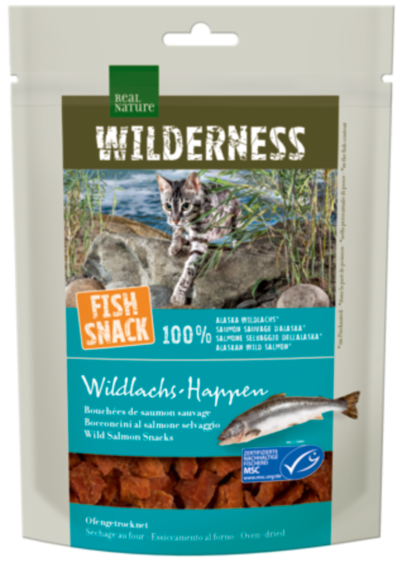 REAL NATURE Snacks REAL NATURE WILDERNESS Fish-Snack 35g Fresh Water, Fisch & Meeresfrüchte