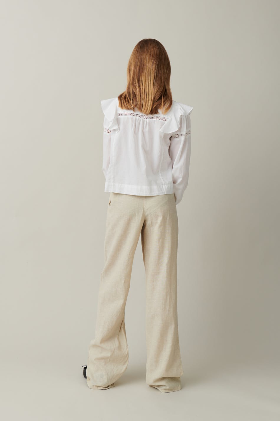 Y linenmix tall trousers