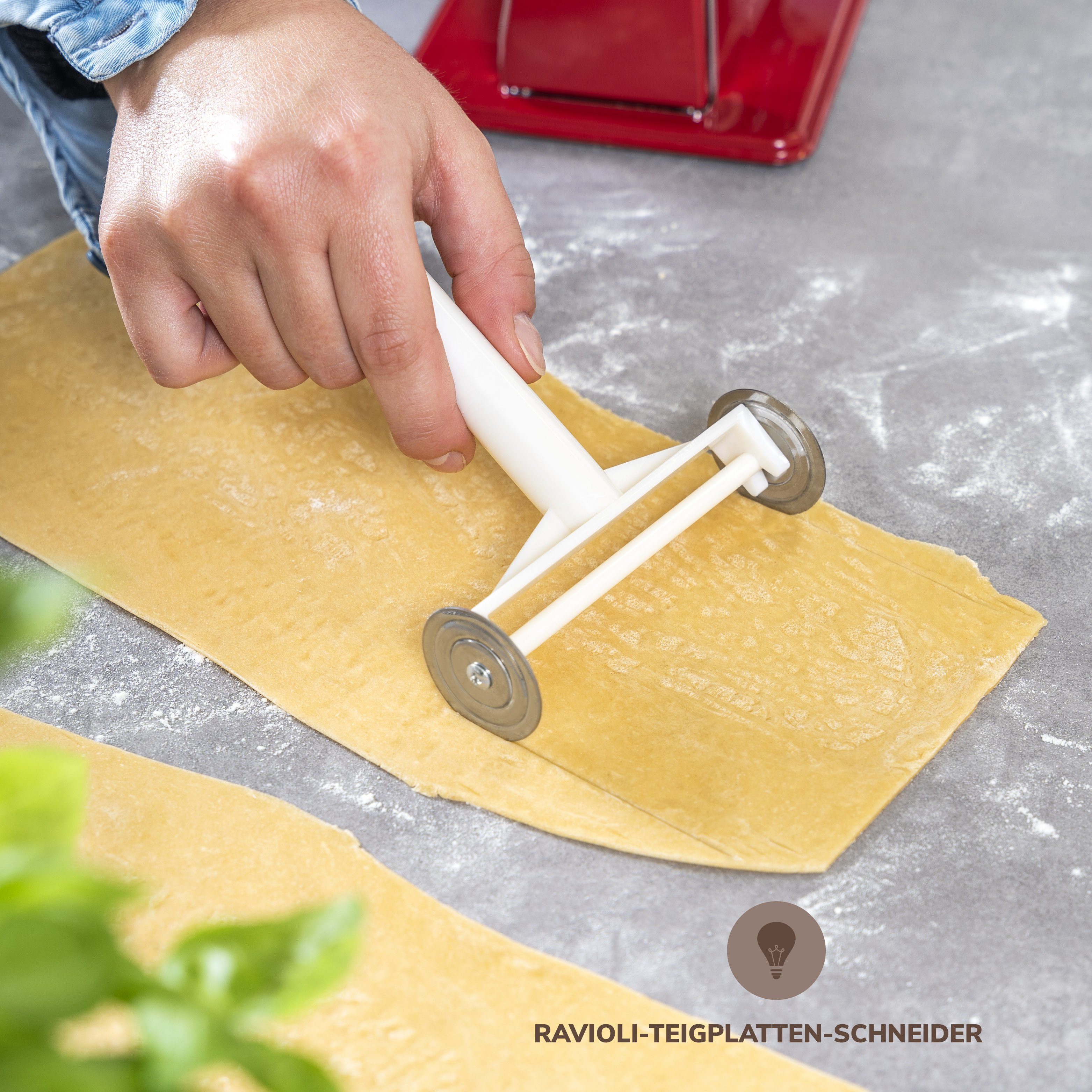bremermann Nudelmaschine bremermann Ravioli-Set für Nudelmaschine, Ravioliaufsatz, ca. 16,5 x
