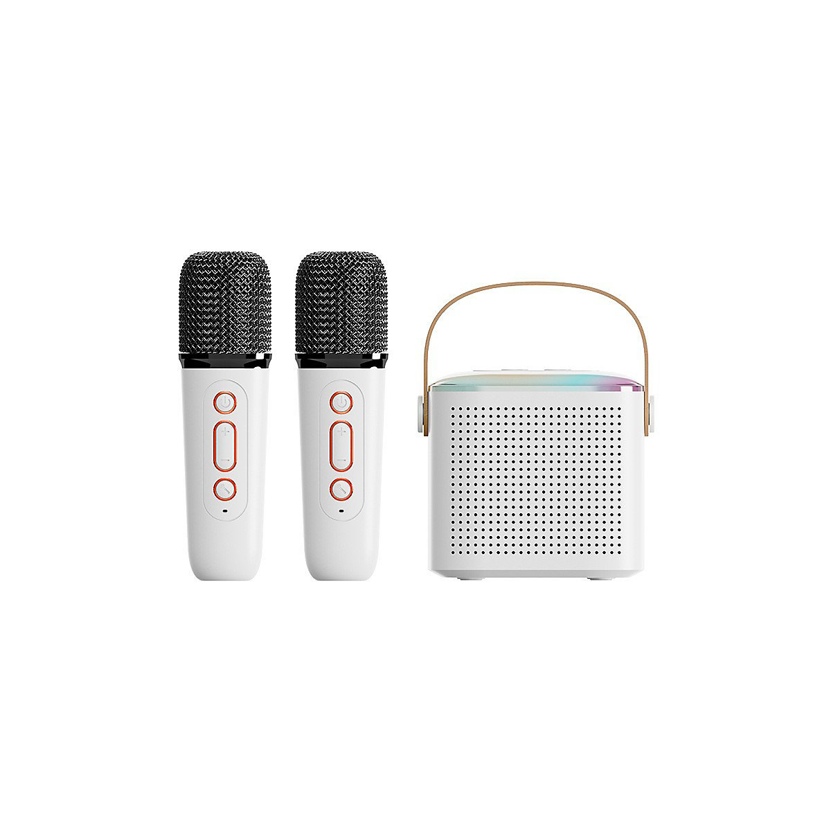 Tragbares integriertes Audiomikrofon für den Außenbereich Home Wireless Bluetooth Kinder Familie KTV