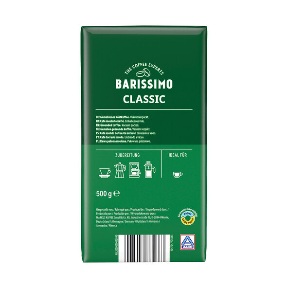 Kaffeepulver Caffè Classic, 9 x 500 g