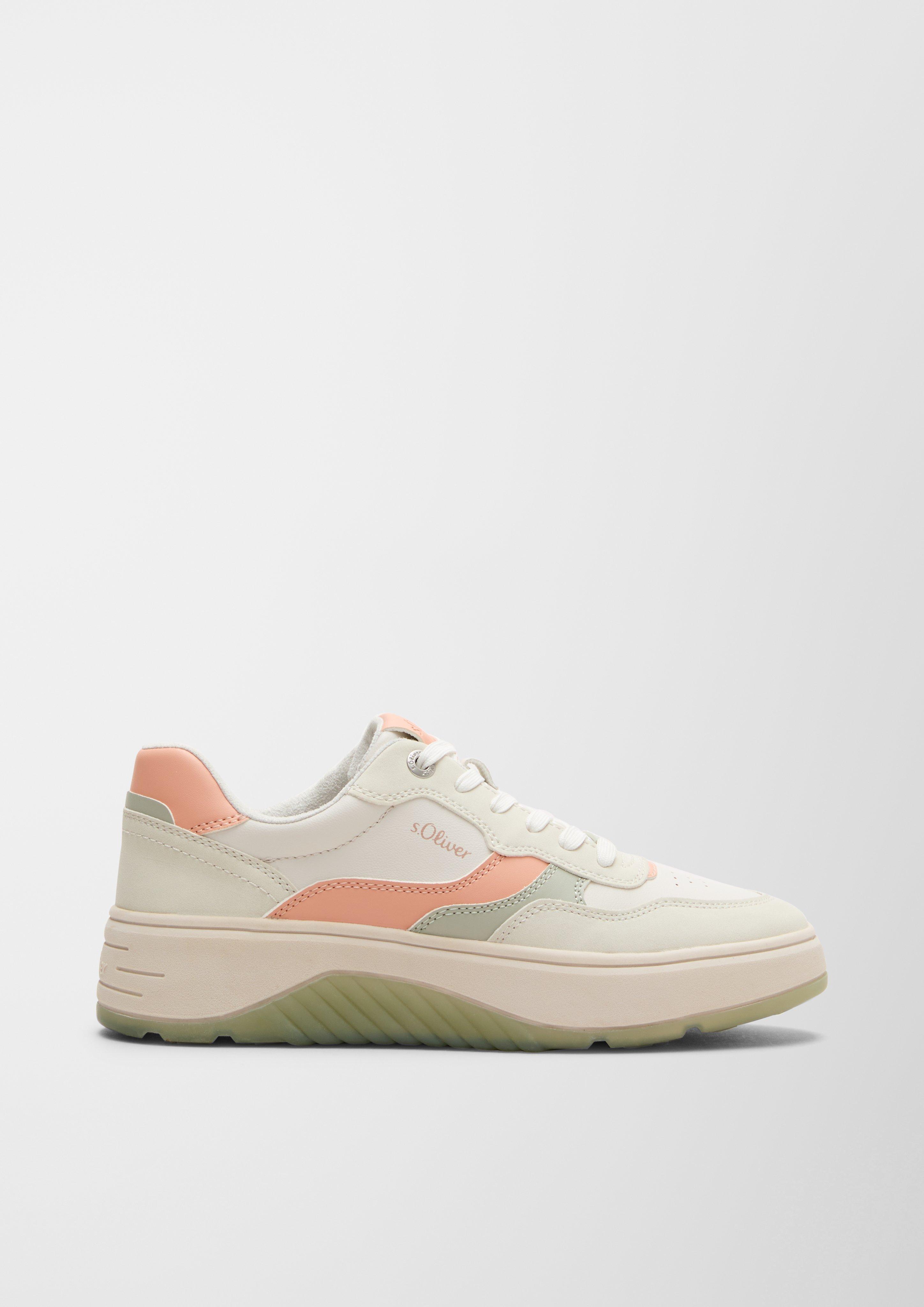 Sneaker aus Lederimitat  6007309-709