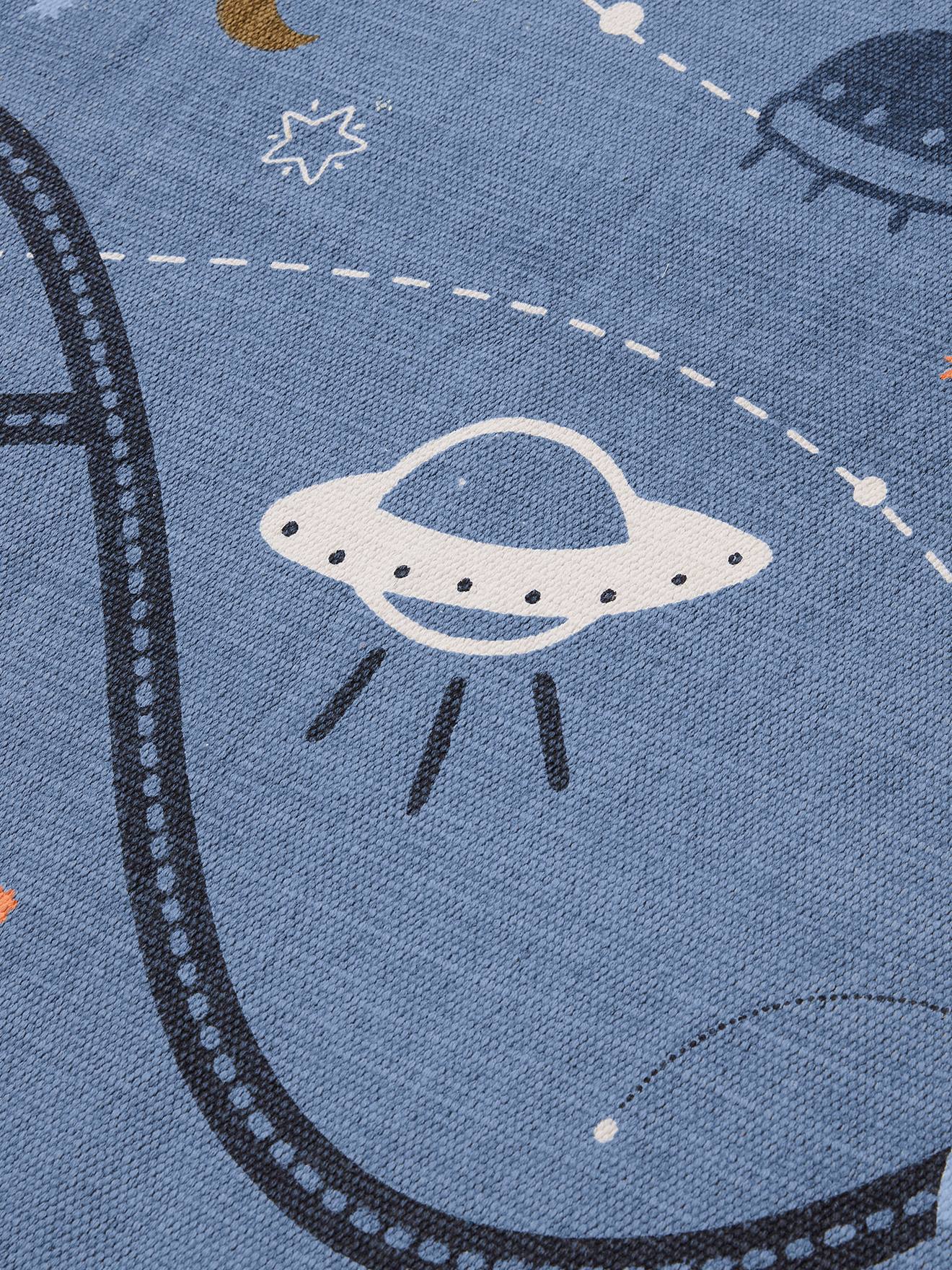 Tapis circuit Cosmos bleu