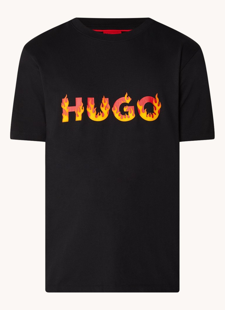 Tricou HUGO BOSS Danda cu logo imprimat
