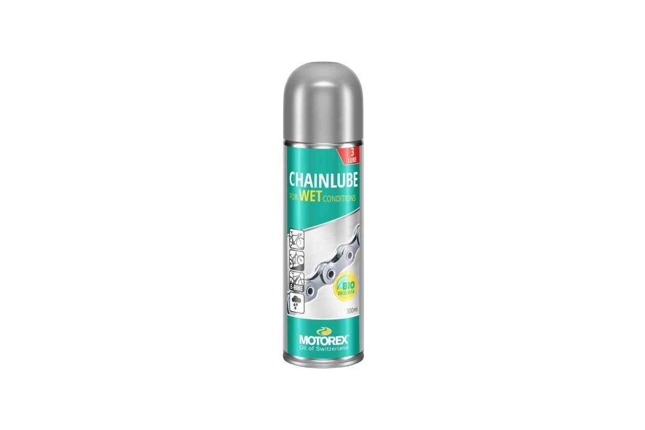 MOTOREX Chainlube for Wet Conditions Kettenu00f6l Spray - 300 ml