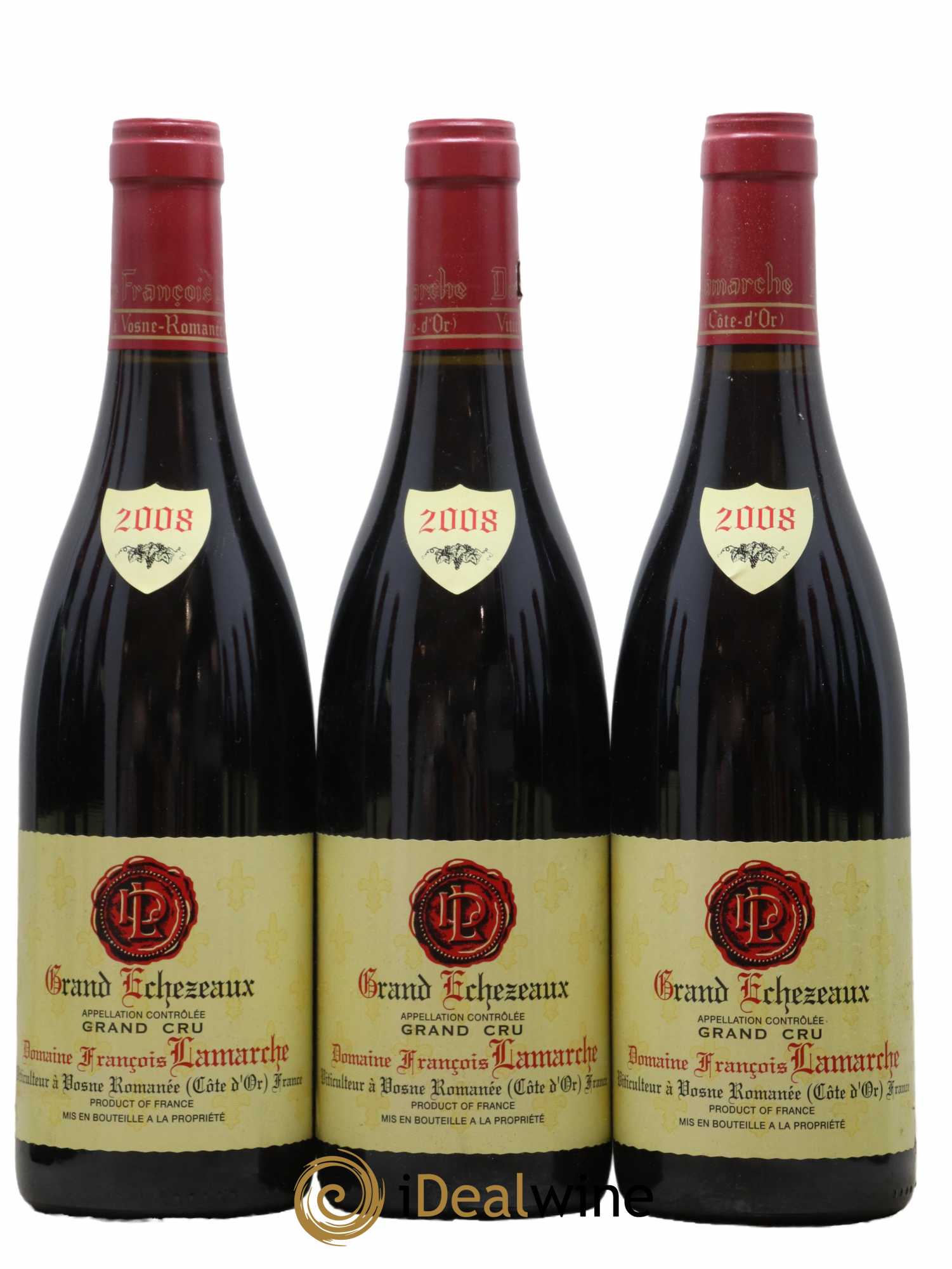 Grands-Echezeaux Grand Cru Lamarche (Domaine)  2008 - Lot de 12 Bouteilles