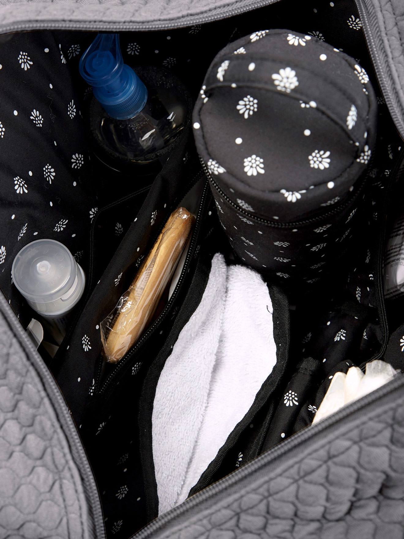 Sac à langer Journée multipoches vertbaudet gris foncé