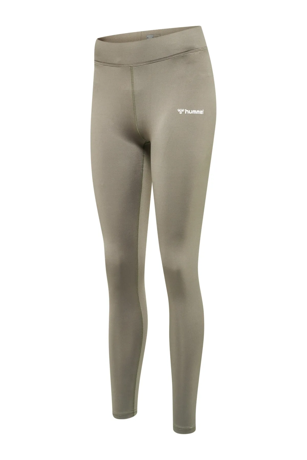 hummel  Sport-Leggings - Grün - Mittlerer Bund