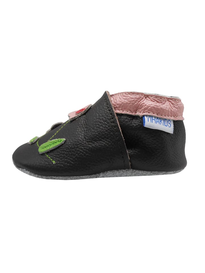 Yalion Leder-Krabbelschuhe 