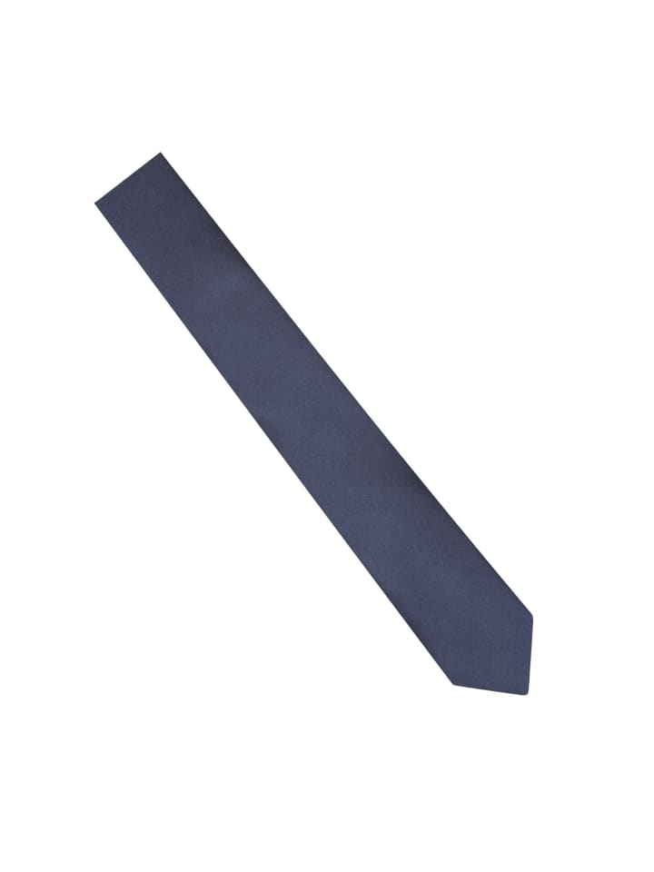 Seidensticker Krawatte Schmal (5cm) in Dunkelblau günstig kaufen onesize
