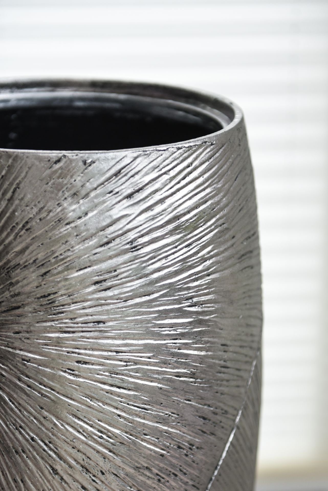 VIVANNO Pflanzkübel Pflanzkübel Pflanzgefäß Fiberglas 