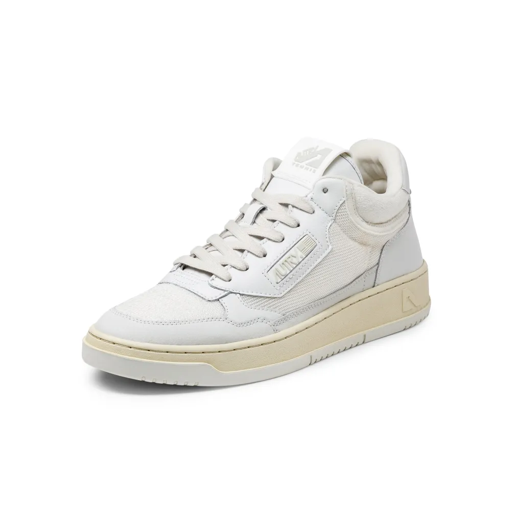 Autry Tennis Mid ATMMAT01 / weiss