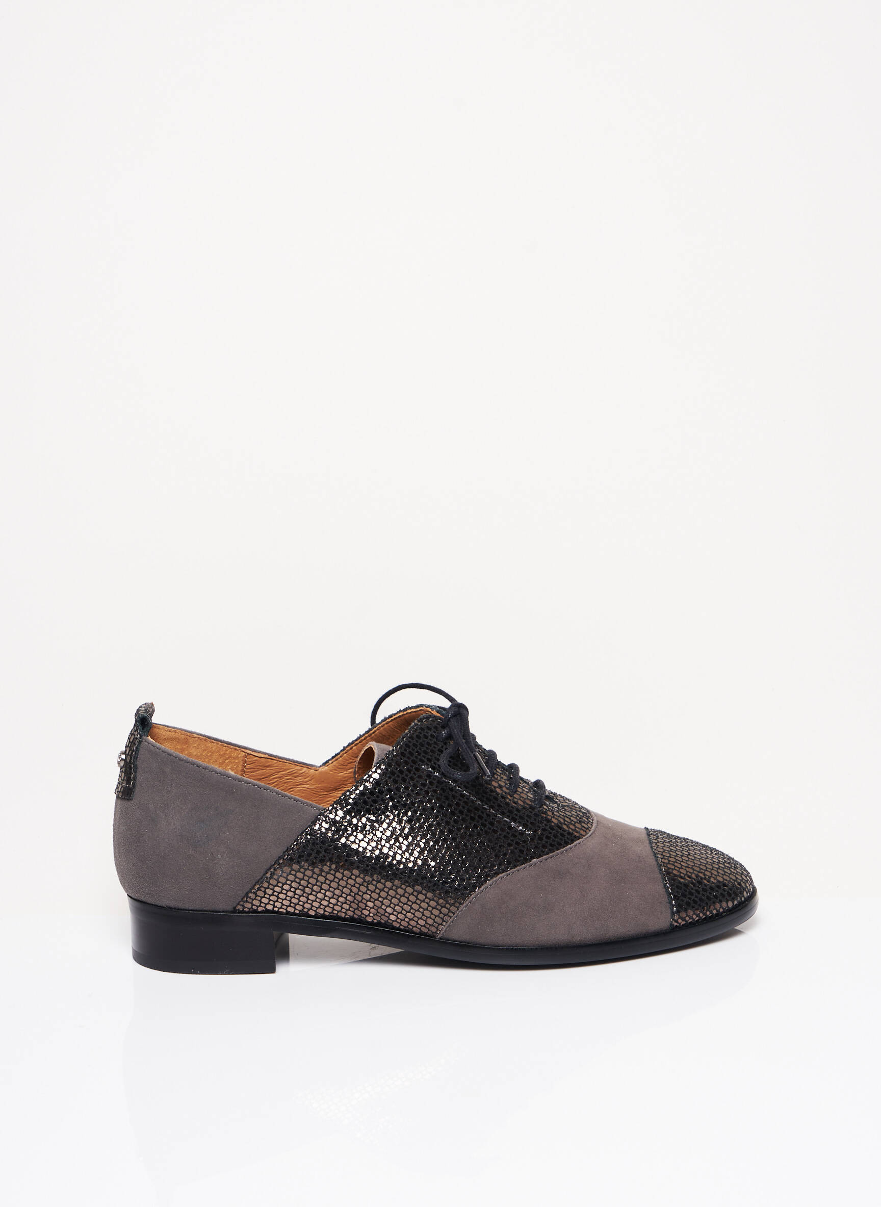 Emilie Karston Derby Femme couleur gris