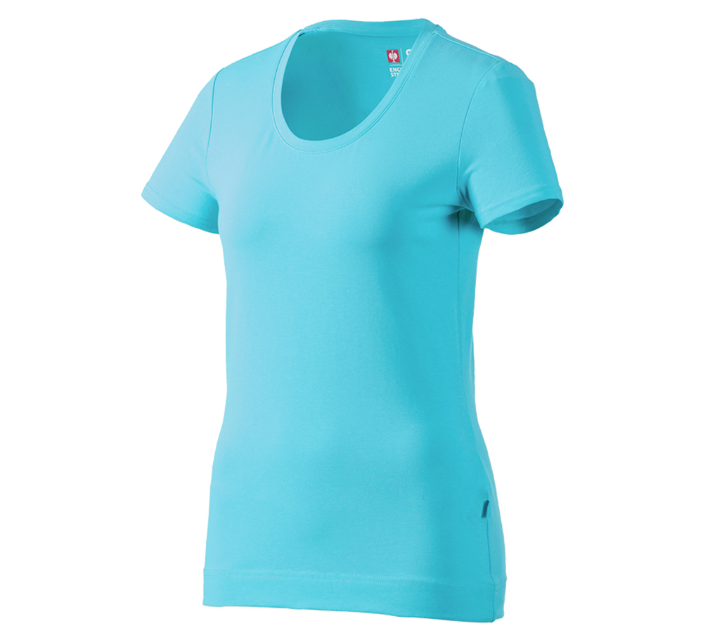 e.s. T-Shirt cotton stretch, Damen
