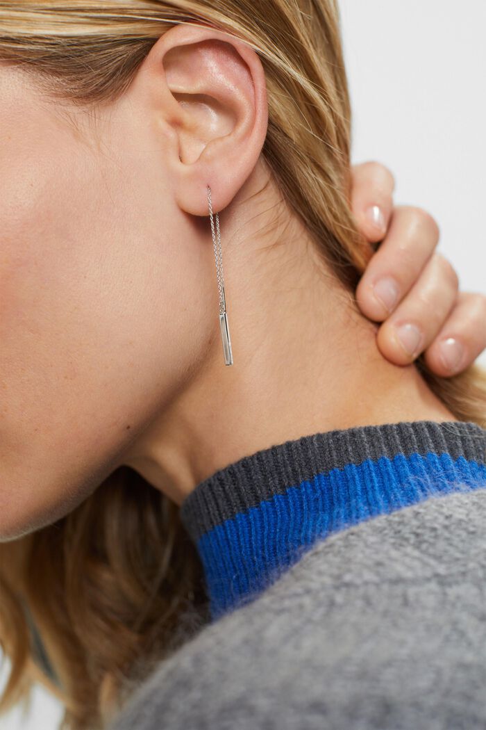 Tropfenohrringe aus Sterlingsilber