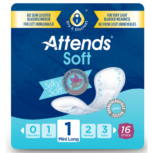ATTENDS Soft 1 mini long  12X16 St