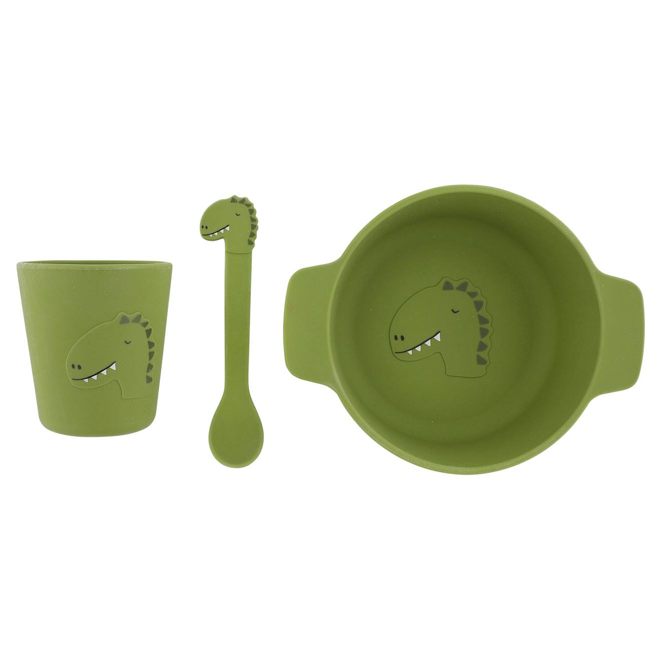 Trixie Baby Esslern-Set aus Silikon TRIXIE - grün
