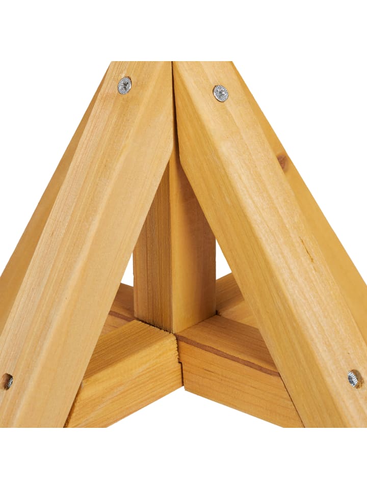 relaxdays Vogelhaus in Natur-grün - (H)117 cm günstig kaufen onesize