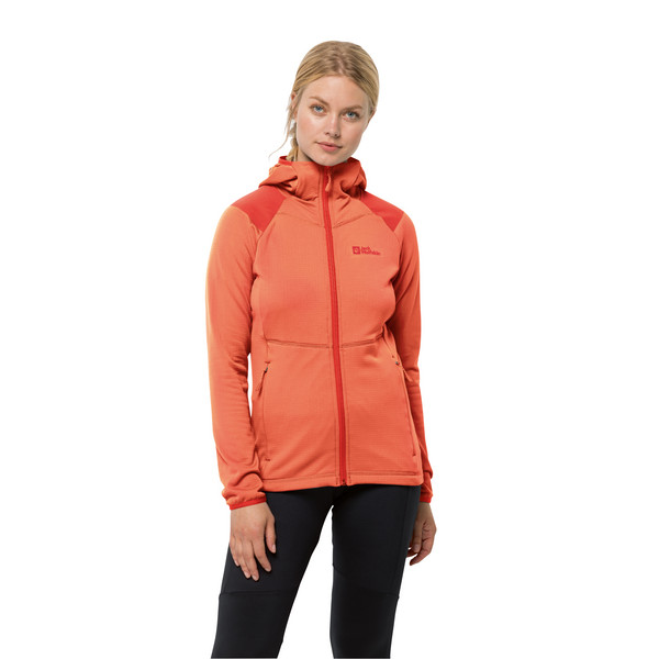 KOLBENBERG HOODED FZ W Damen - Fleecejacke