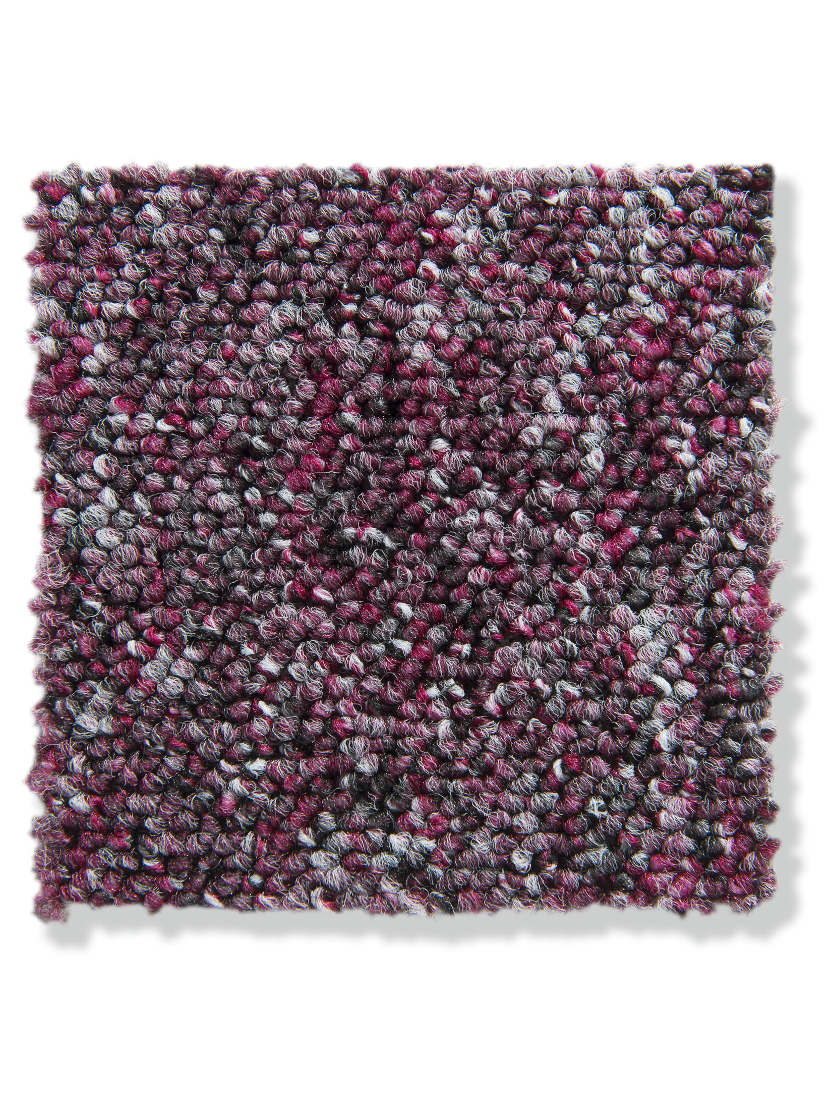 Color Schlingen-Teppichboden, Magenta 57