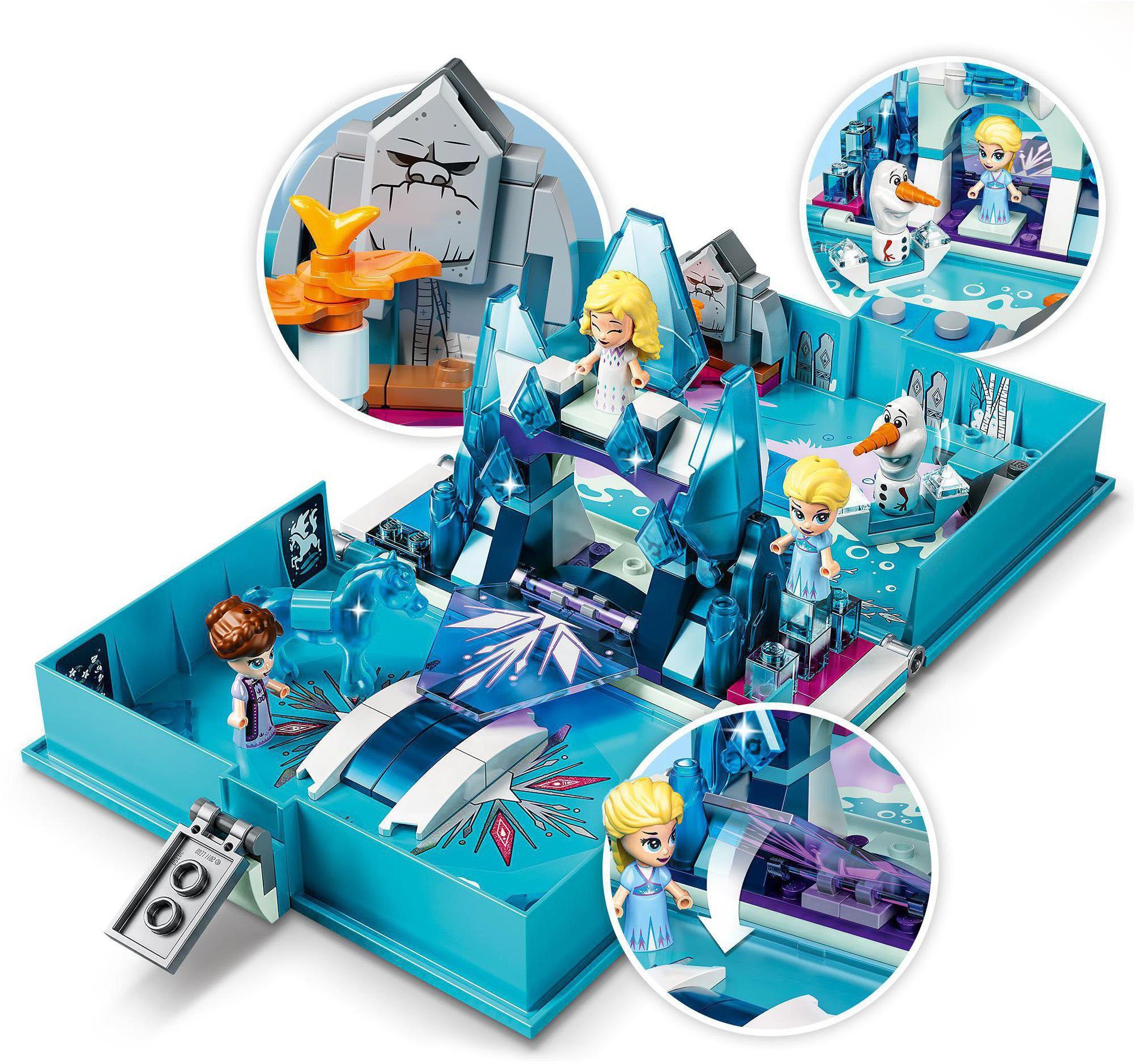 LEGO® Konstruktionsspielsteine Elsas Märchenbuch (43189), LEGO®  Frozen, (125 St), Made in Europe