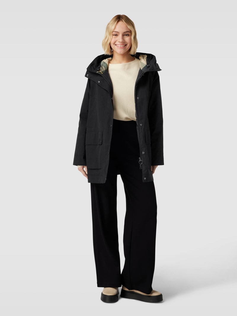 Jacke mit Eingrifftaschen Modell 'WINTER BEADNELL' in schwarz