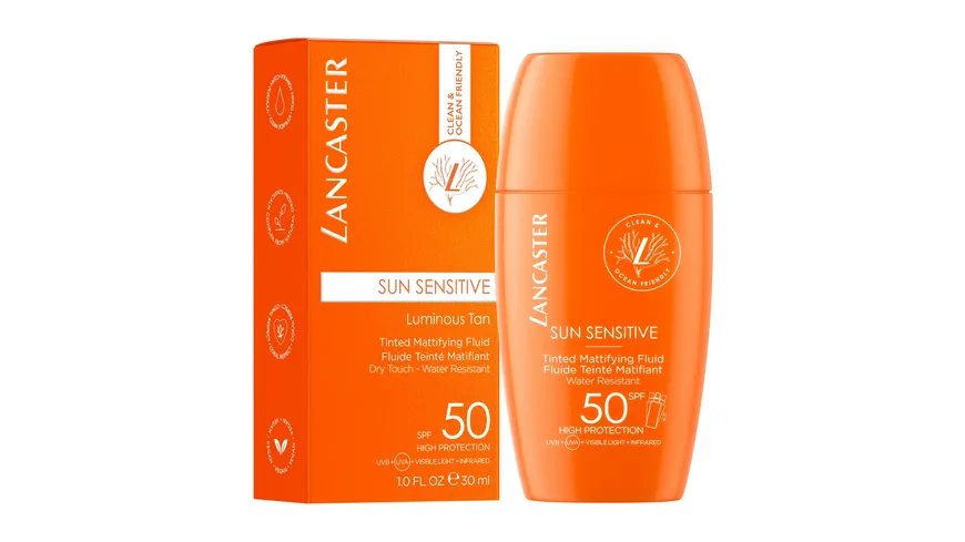 LANCASTER Sun Sensitive Matt Fluid SPF50 30 ml