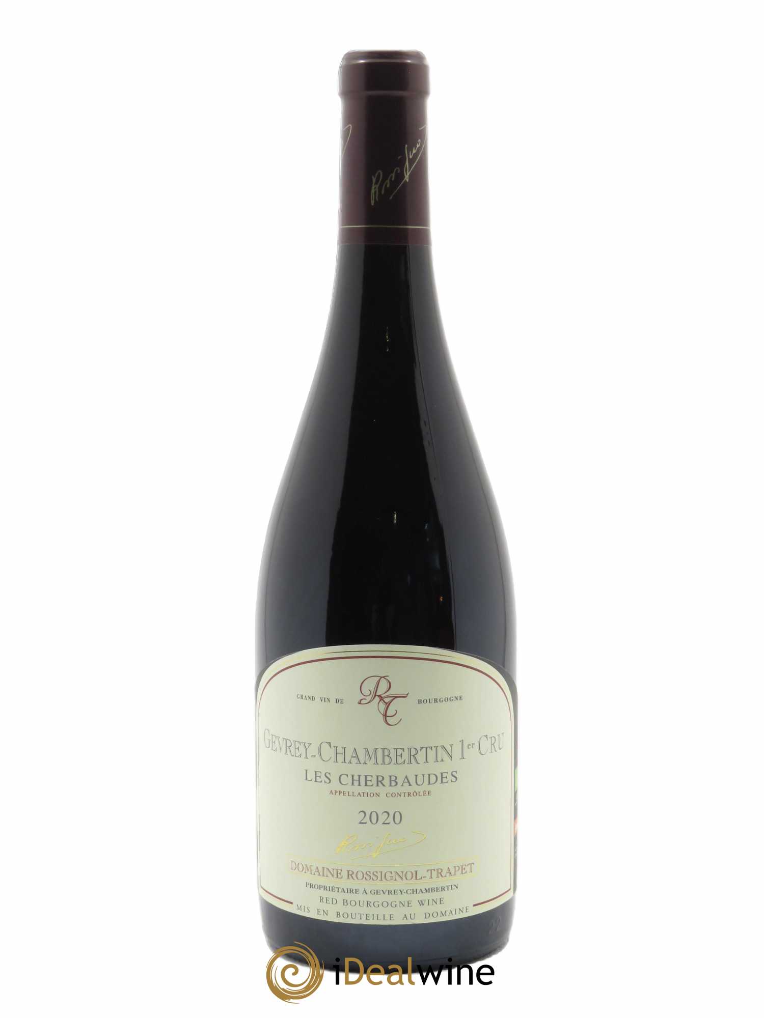 Gevrey-Chambertin 1er Cru Les Cherbaudes Rossignol-Trapet (Domaine)  2020 - Lot de 1 Bouteille
