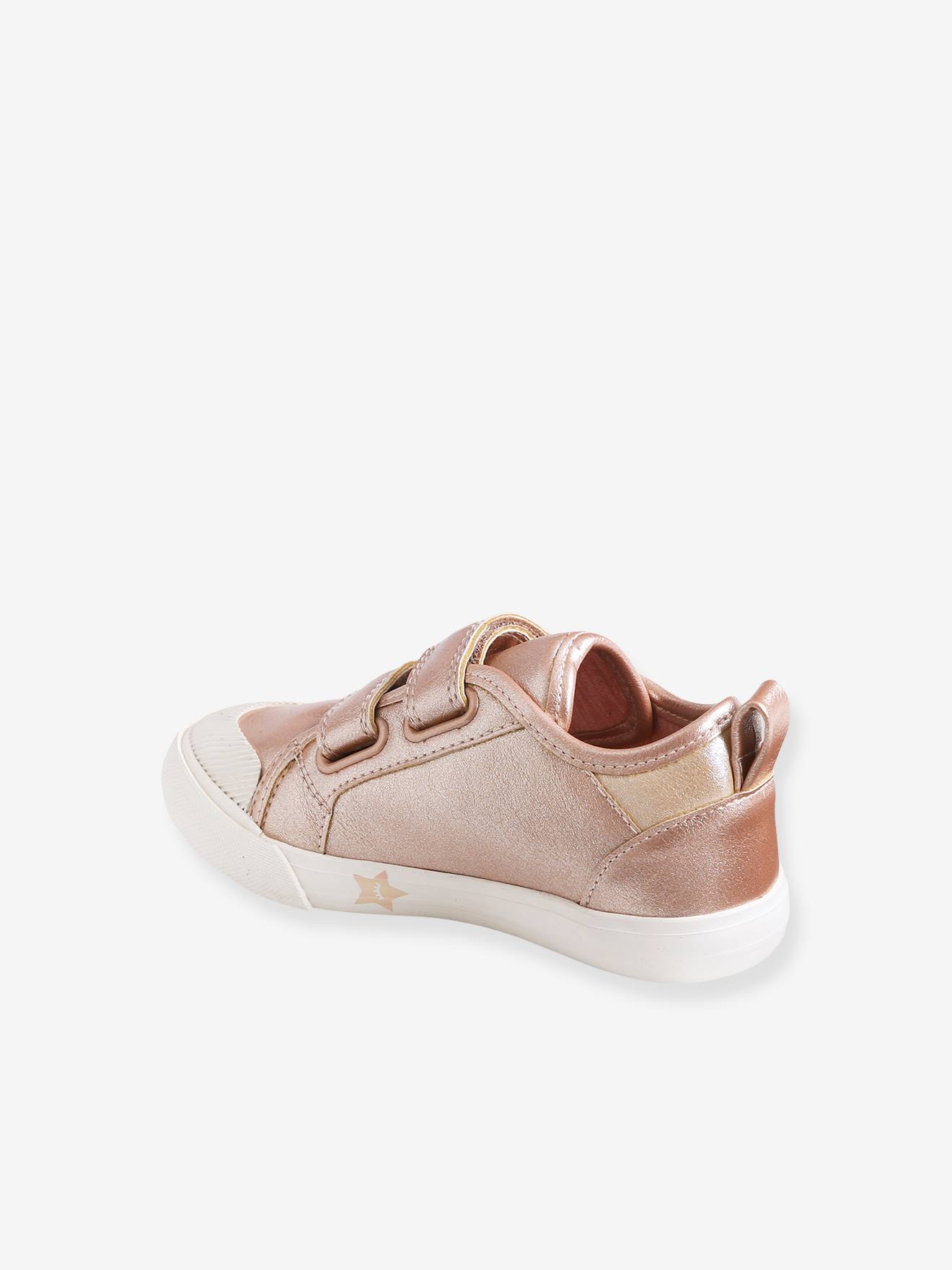 Baskets scratchées fille collection maternelle rose