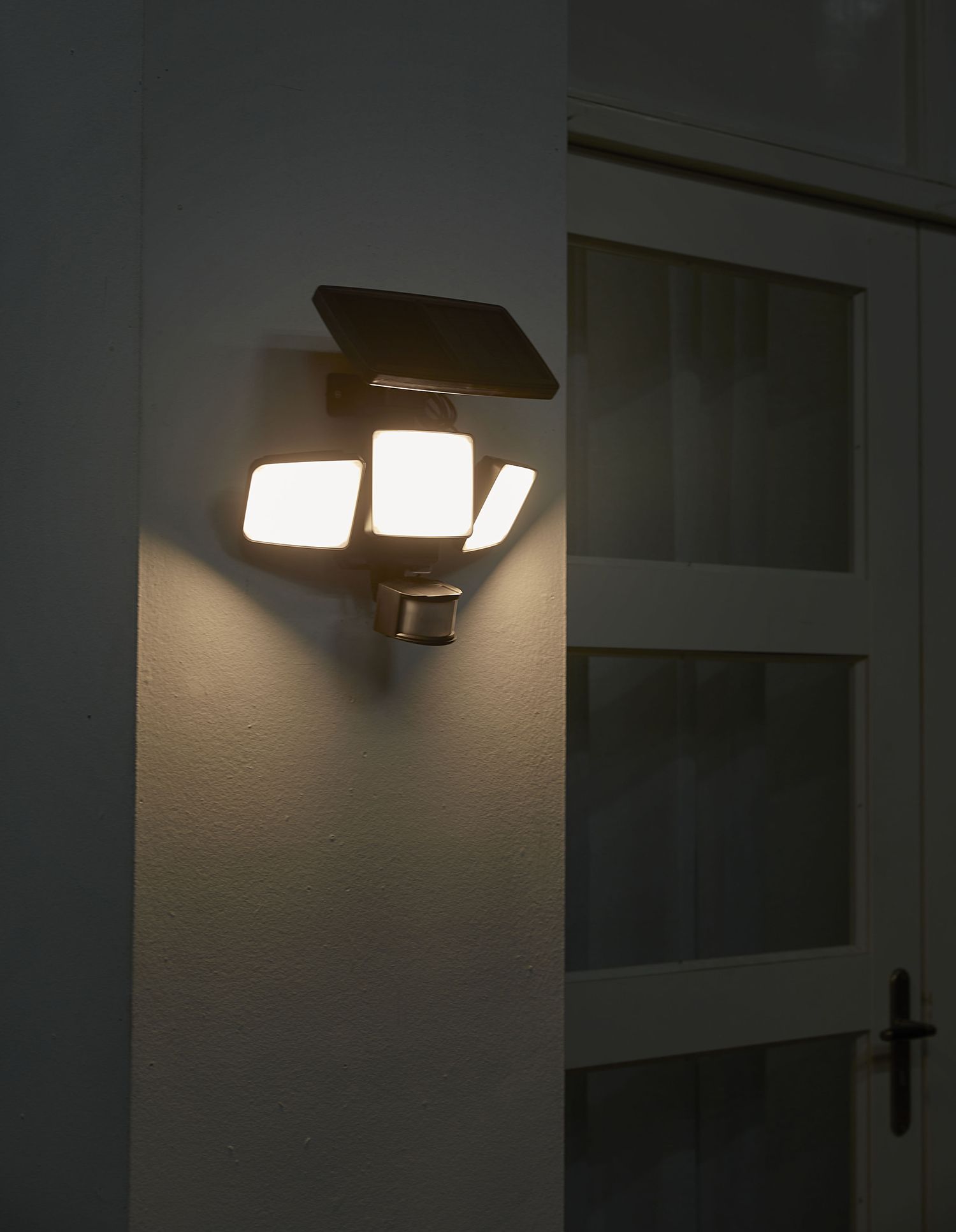 Luxform La Rioja Wandlampe mit Bewegungsmelder