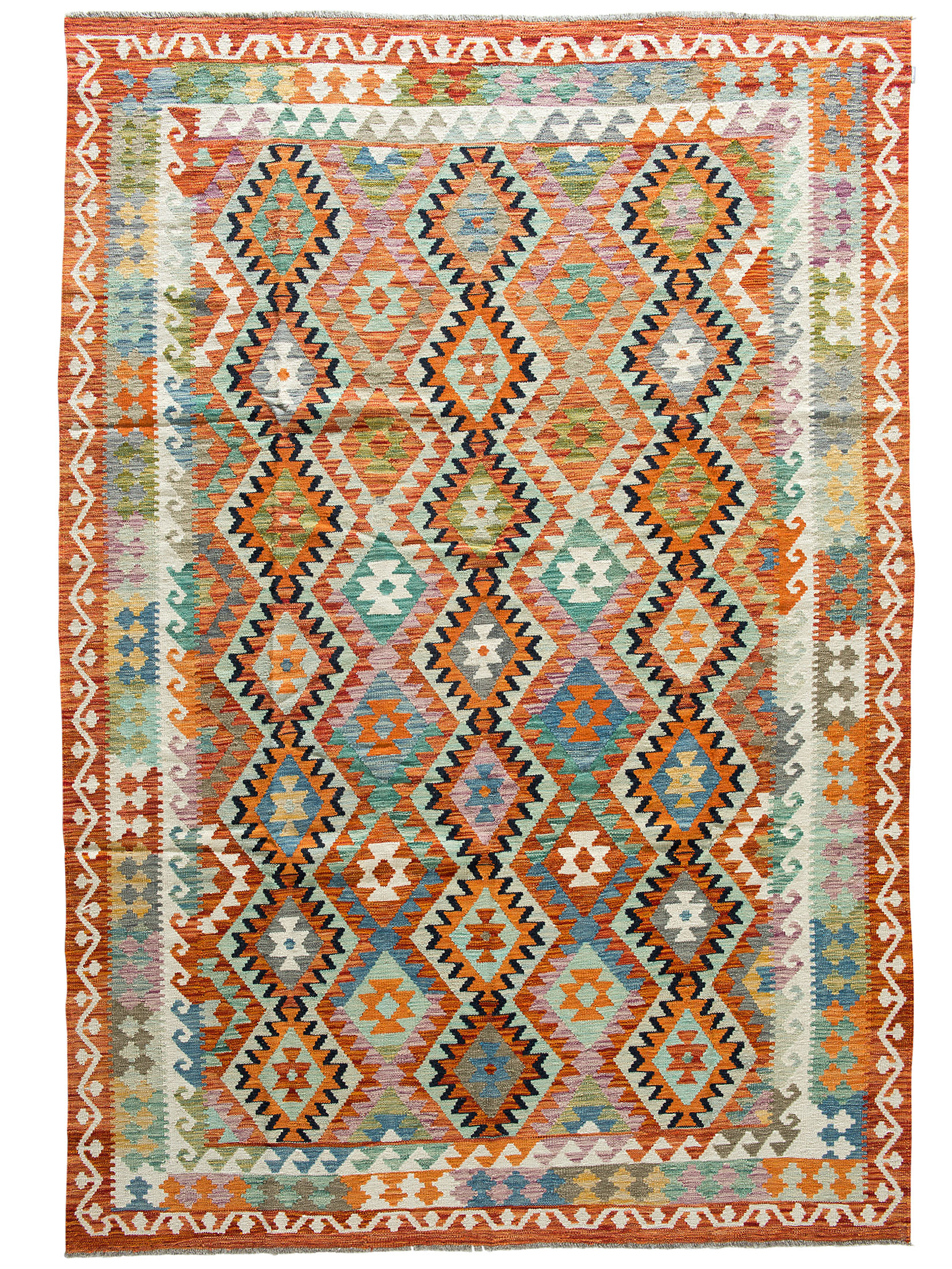 Afghan Kelim ca. 203 x 286 cm, Unikat / Einzelstück
